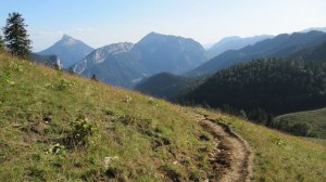 descente vers chamechaude